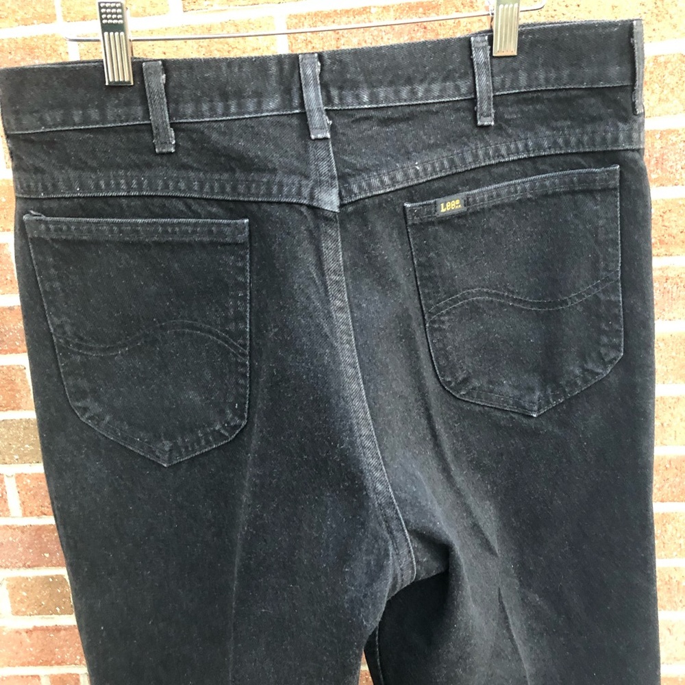 Lee Black Jeans, Light Wash, RN 34783, 36x30 Unisex
